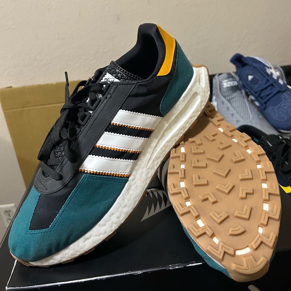 adidas Retropy E5 'Black Legacy Teal' men’s shoe Size 13 brand new/No Box